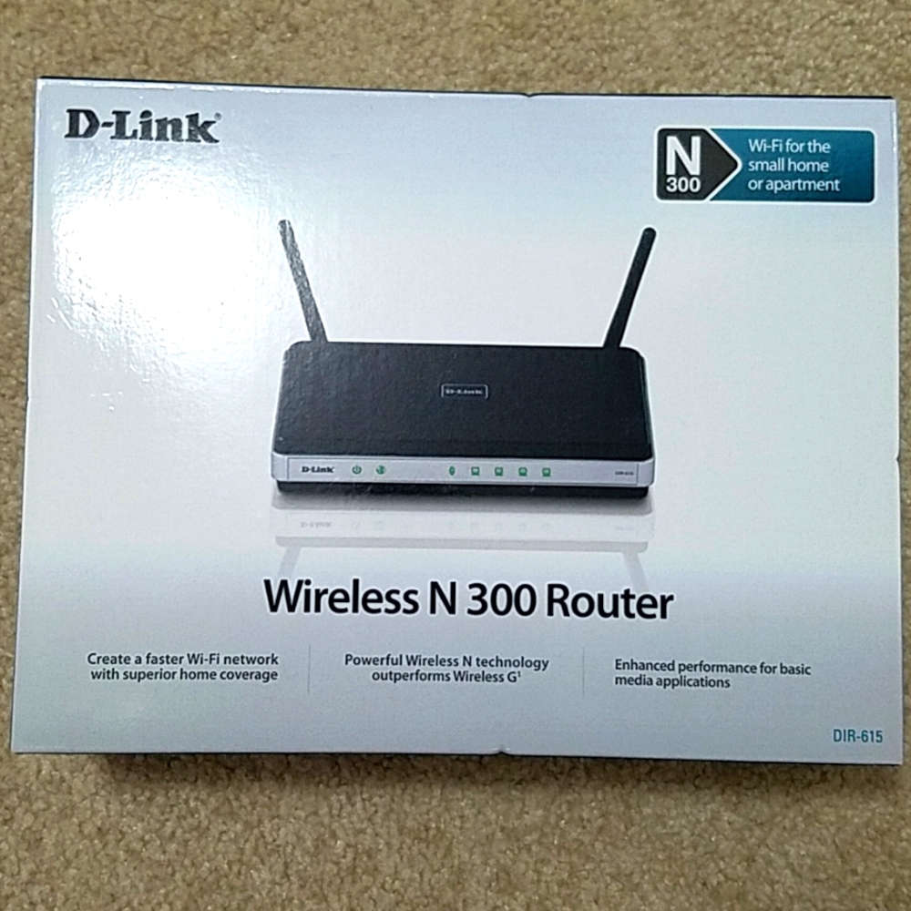 D-Link Wireless N300 Router